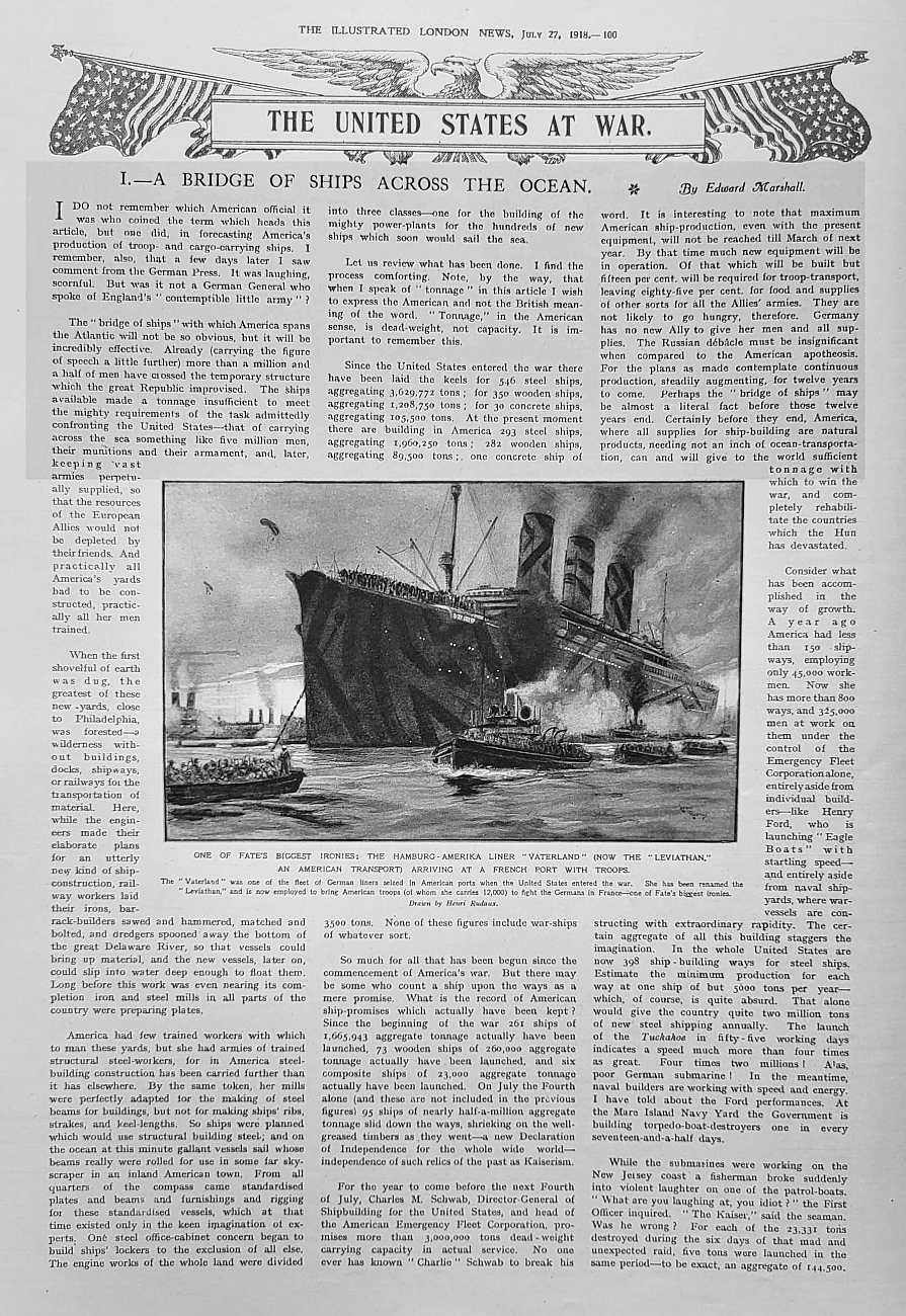 USA war jul 27 1918